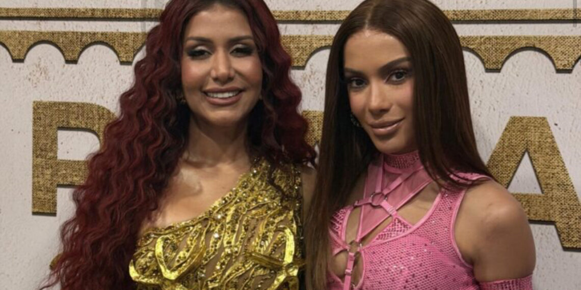 Anitta e Priscila Senna surpreendem multidão no Recife ao cantarem juntas, pela primeira vez, o feat “Cheio de Vontade”