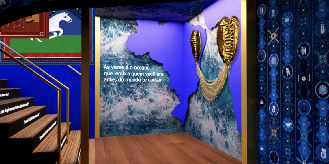 Camarote Portela apresenta cenografia com homenagem ao enredo “O Mistério do Príncipe do Bará”