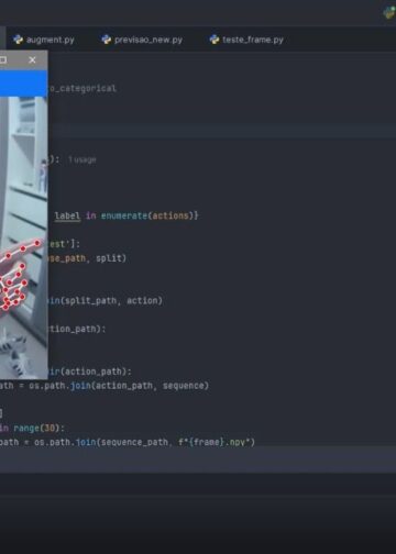 The Future School vê aluno desenvolver app de Libras com IA