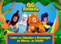 Fenômeno do YouTube com 15 milhões de views, QG Animal chega ao Teatro Multiplan com show interativo para toda a família