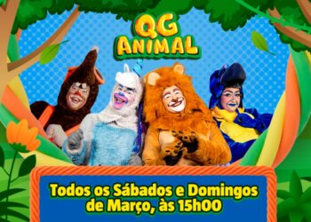 Fenômeno do YouTube com 15 milhões de views, QG Animal chega ao Teatro Multiplan com show interativo para toda a família
