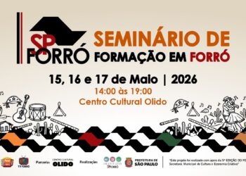 São Paulo recebe Seminário de Formação em Forró com três dias de programação gratuita