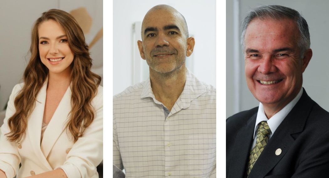 Os médicos Luiza Travalloni, Marco Orsini e Acary SB Oliveira