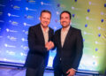 Os executivos Gustavo Pozzebon (Brasil TecPar) e Gil Alves (Allrede Telecom)
