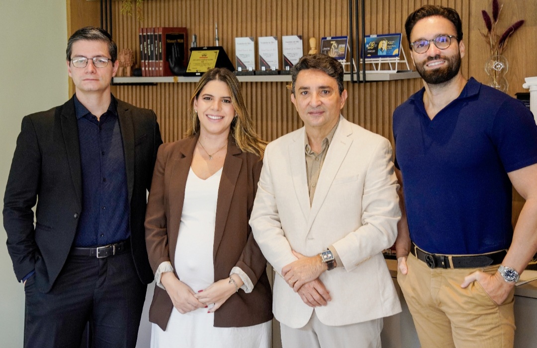 João Dornelles, Luana Borges, Eduardo Gomes de Matos e Eduardo Hamdan