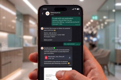Clinicorp lança primeiro receituário odontológico via WhatsApp do Brasil com IA e assinatura digital