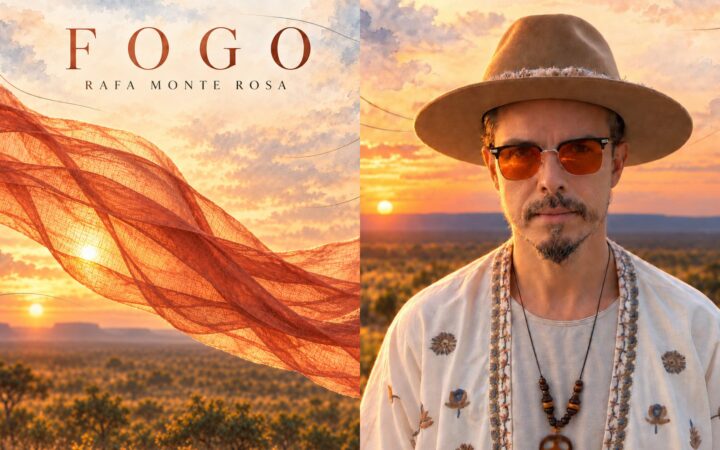 Rafa Monte Rosa lança “Fogo” nesta sexta-feira (16) e dá início à divulgação do álbum audiovisual “Entre Ventos”