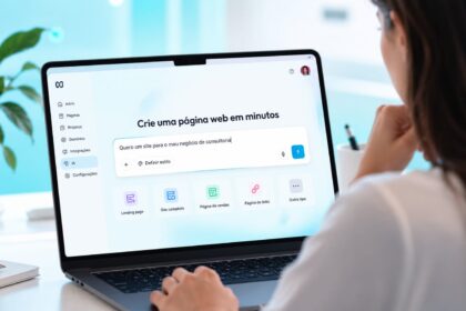 Criar site com inteligência artificial ficou mais fácil: da conversa à publicação, com hospedagem e segurança integradas