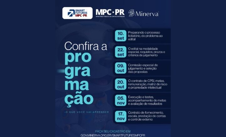 MPC-PR prepara servidores do Paraná para contratação de inovação